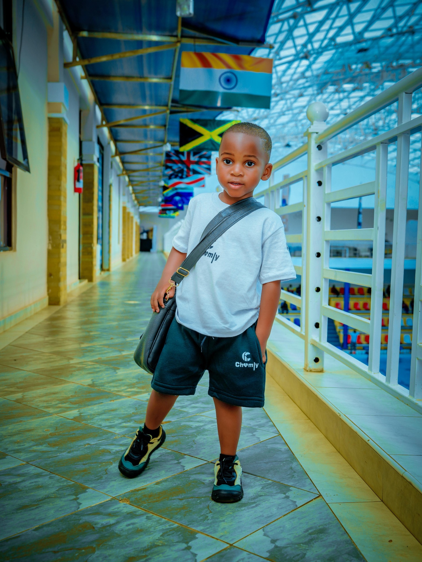 Mini Chamly — Tee & Shorts